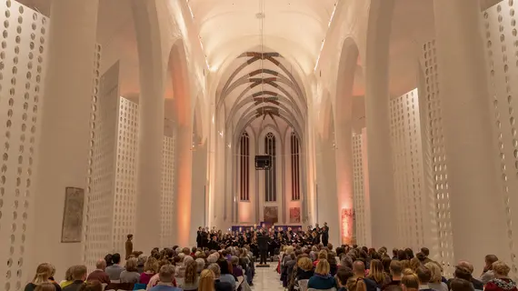 Auftritt des Vocalensembles Würzburg in der Aula Bamberg